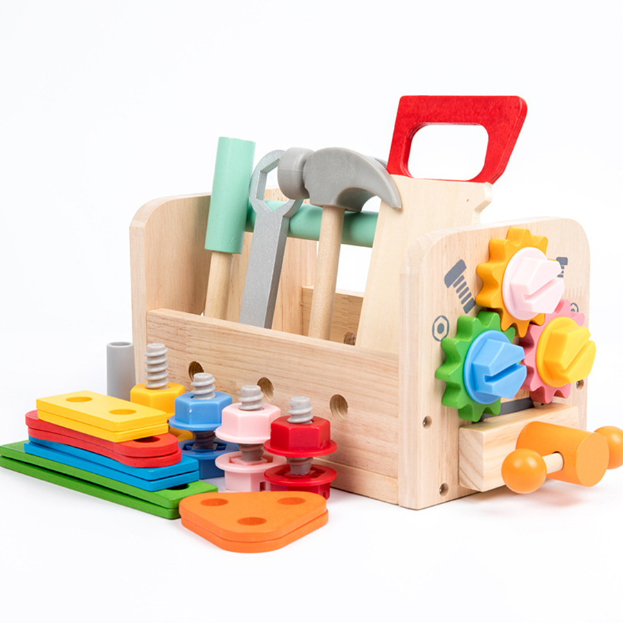 Gardening Tools Kids Set - Panca per attrezzi per bambini Set