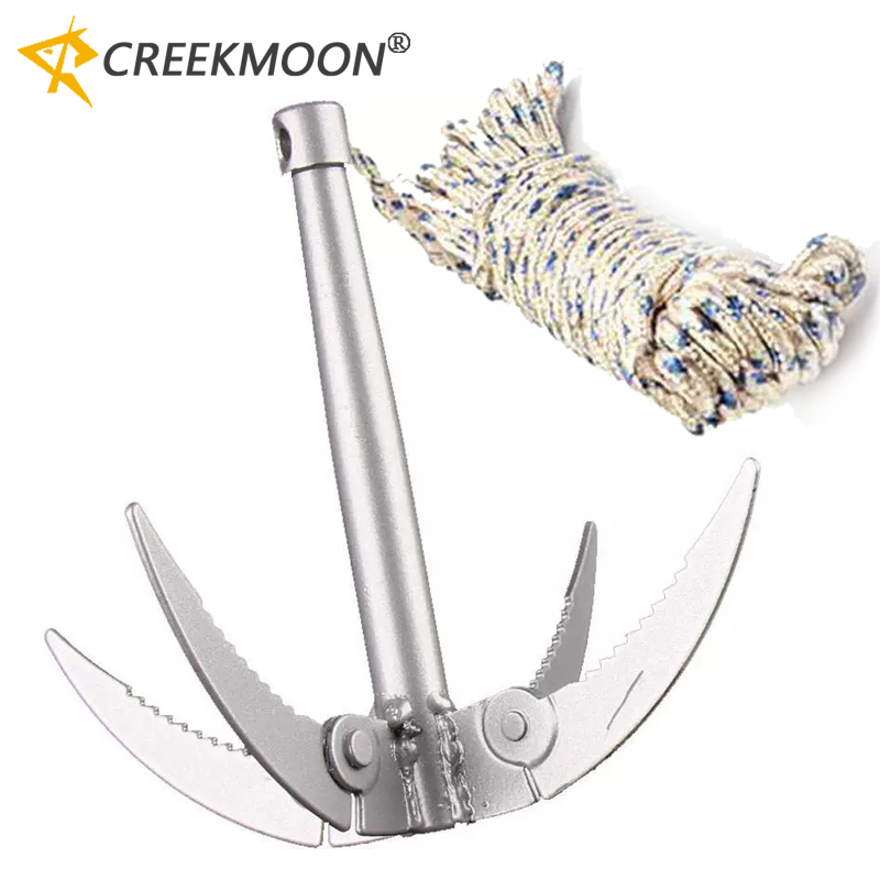 Root Watering Spike - Ancora a 4 artigli pieghevole per