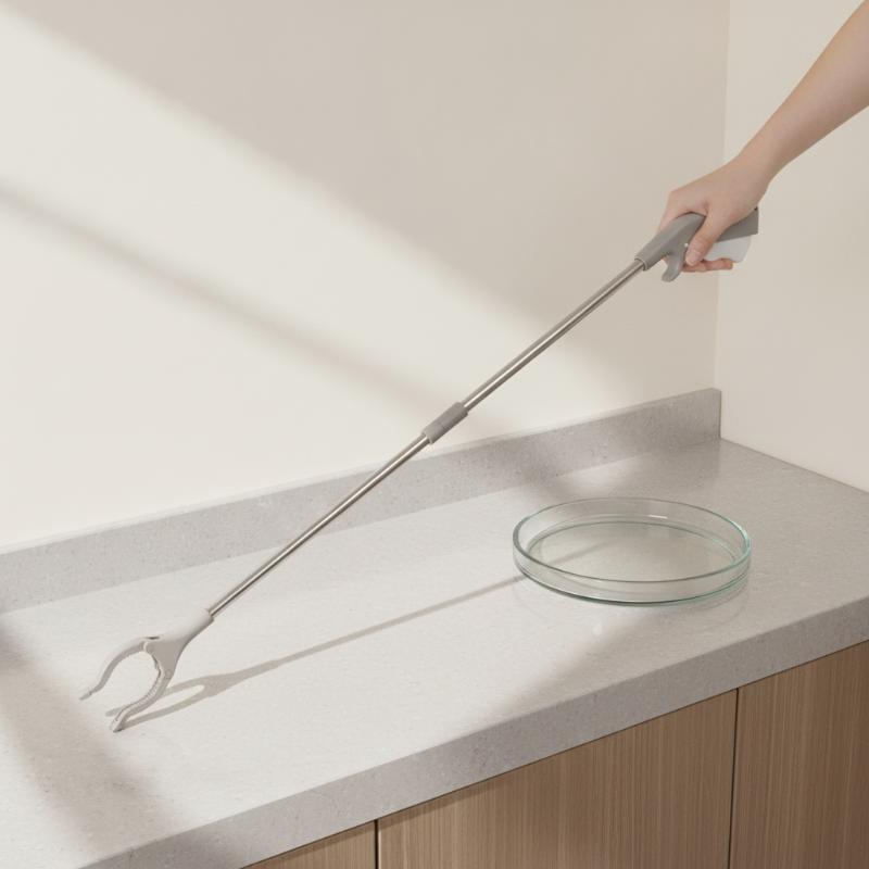 Gardening Tools For Seniors - Pinza Pieghevole per Rifiuti con Morsetto