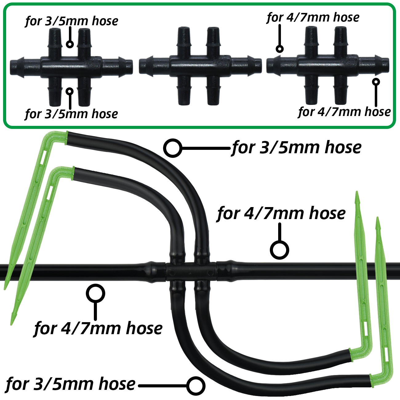 KESLA Giardino 4/7mm a 3/5mm T - Root Watering Spike recensione e prezzo