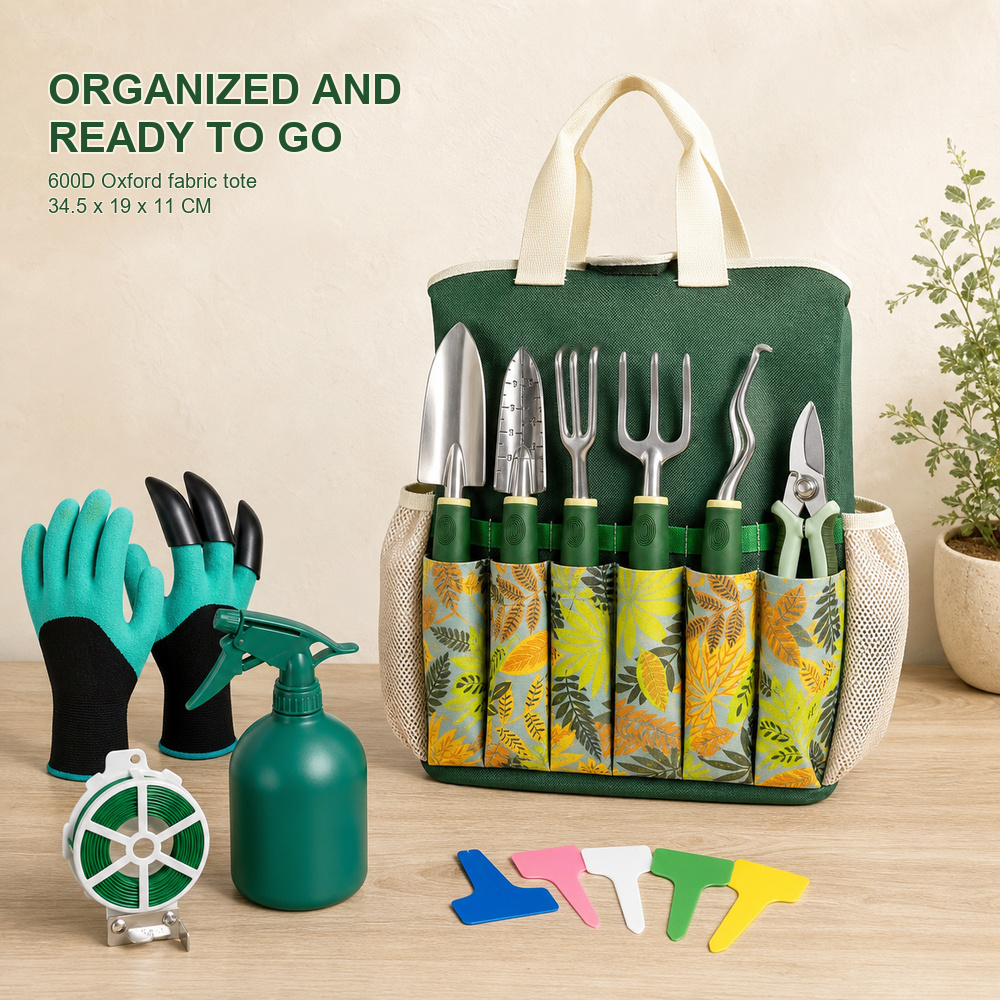 Set di 16 utensili da giardino - Gardening Tools Labeled recensione e prezzo