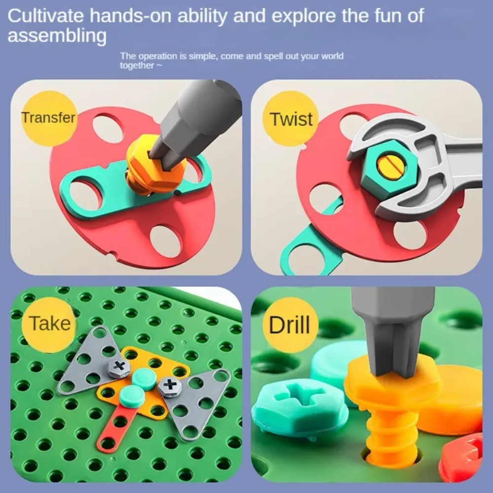 450 pezzi Set di trapano STEM  - Gardening Tools Kids Set recensione e prezzo