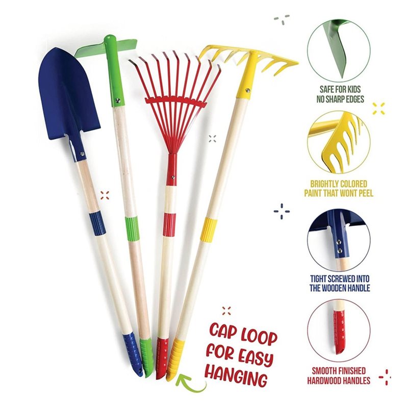 ABXE-Set di Attrezzi da Giardi - Gardening Tools Kids Set recensione e prezzo